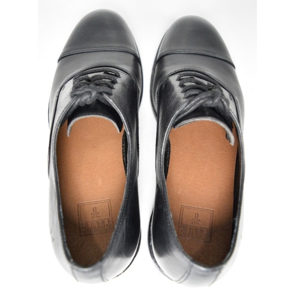 Frye Sam Shoes Size 9.5 Black Leather Oxfords SOLD - Picture 4 of 8